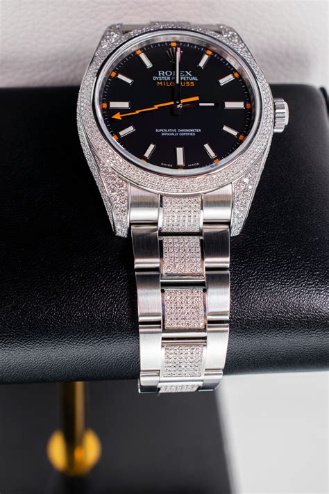 rolex milgauss mcduck|rolex milgauss black diamond.